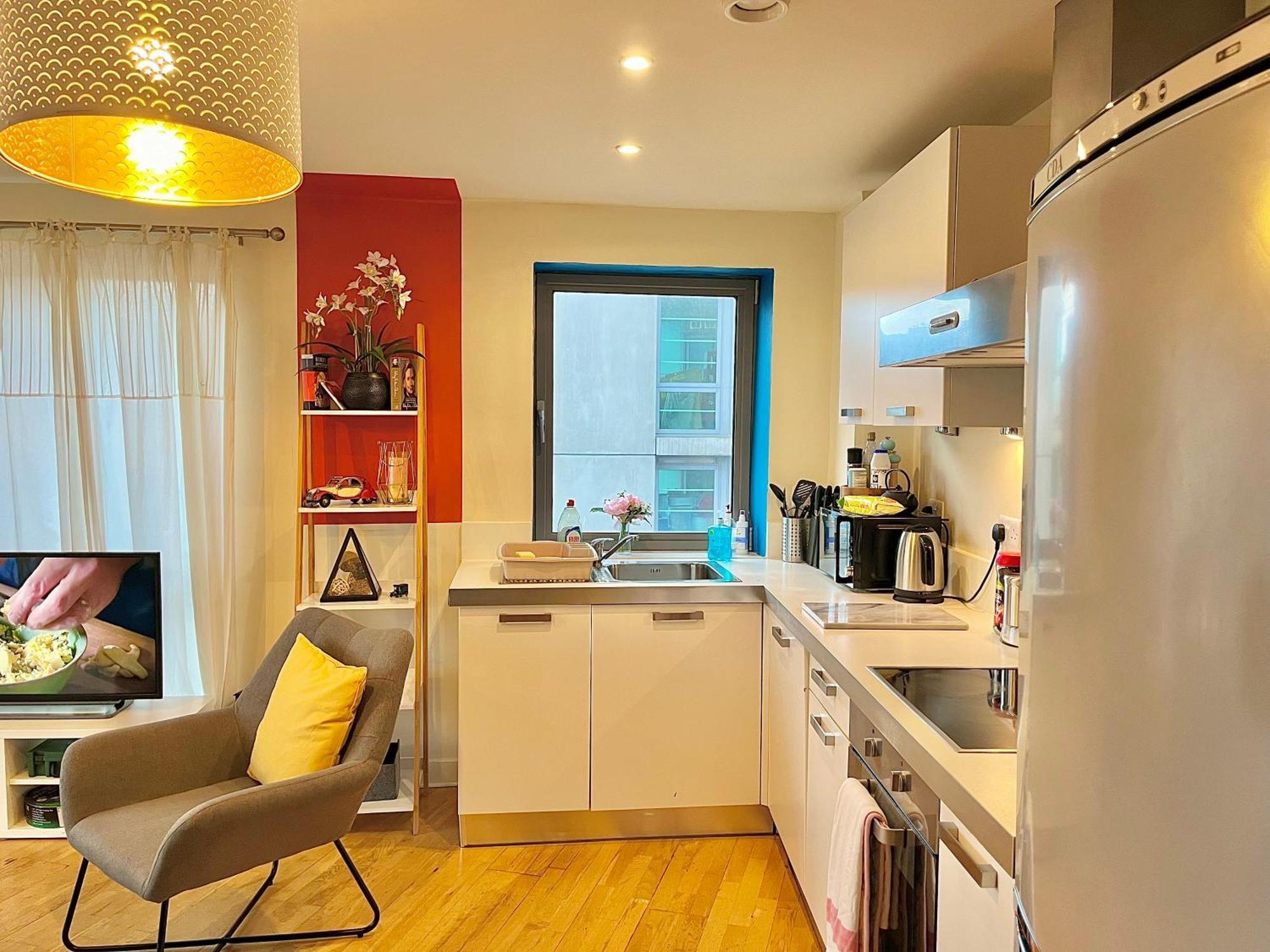 Skyview Apartment By Noknokstay - City Centre With Parking - Group, Family, Business Σέφιλντ Εξωτερικό φωτογραφία